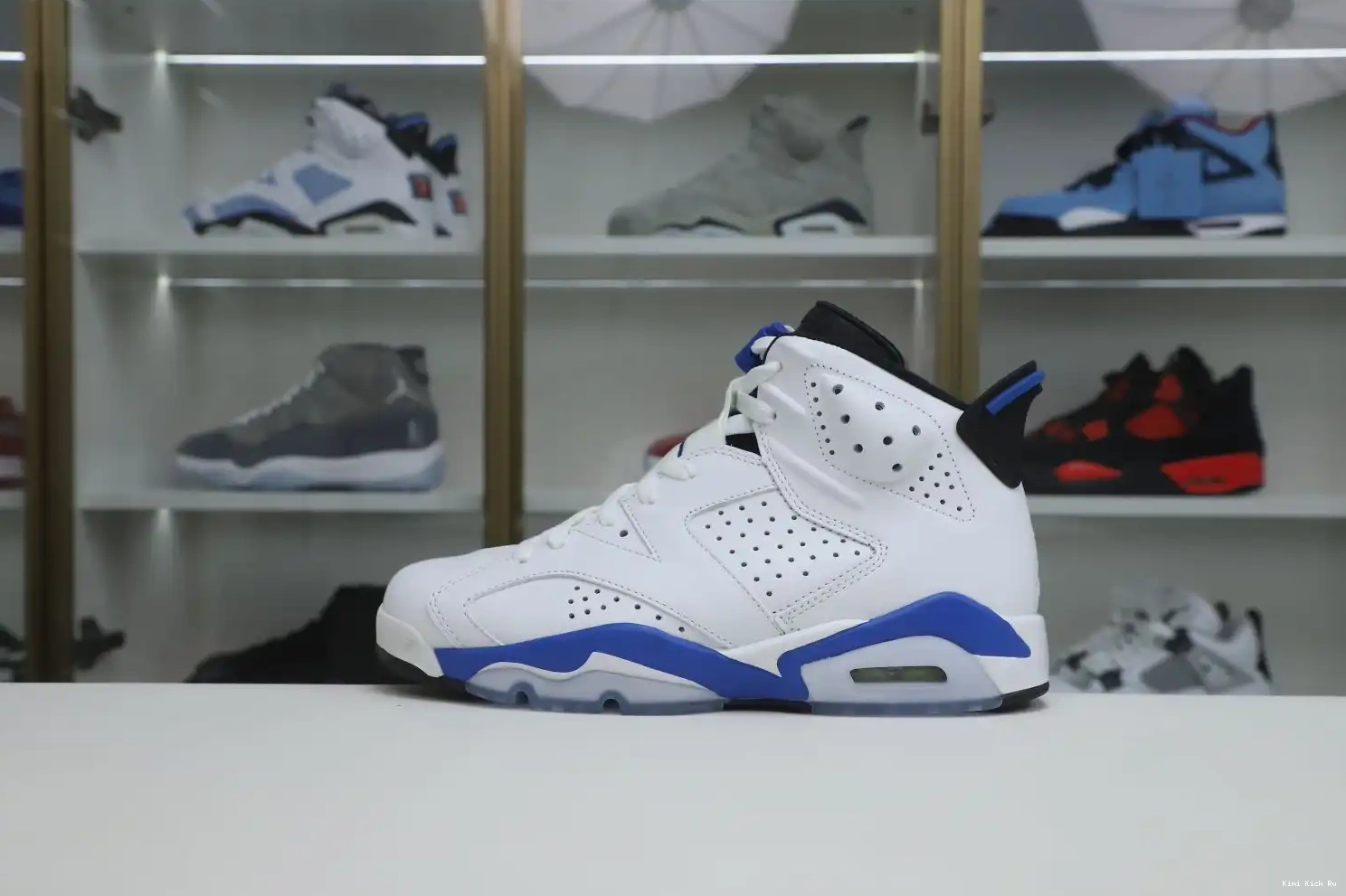 BLUE RETRO 6 SPORT AIR JORDAN Kimikick 0813